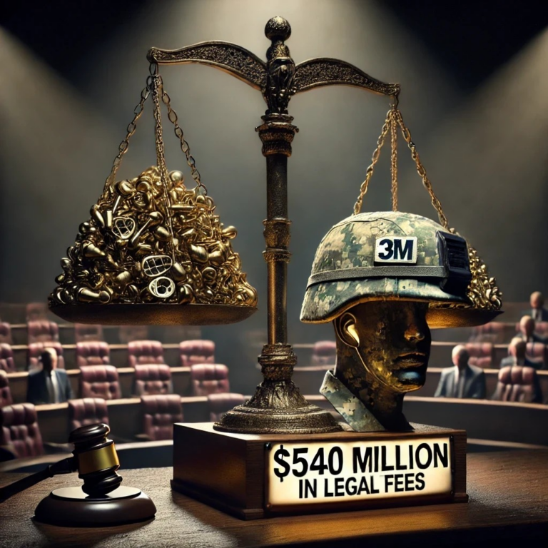 Legal Fees Or Justice? The $540 Million Question In The 3M Earplug Settlement