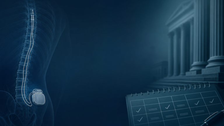 Boston Scientific SCS MDL 3181: first deadlines patients should know
