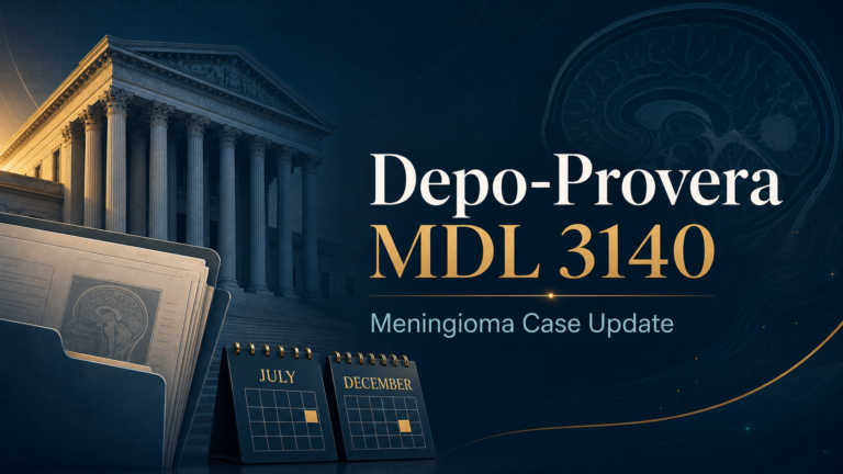 Depo-Provera MDL 3140: the July 27 conference is a reminder not to wait on records