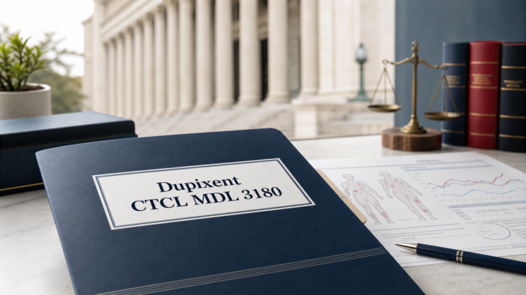 Dupixent and CTCL: the new MDL is here, but the paperwork still matters most