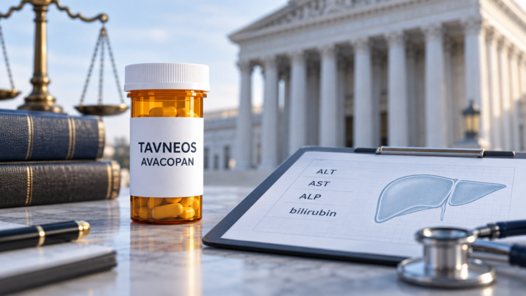 Tavneos Liver Warning: The Lab Timeline Families Should Save