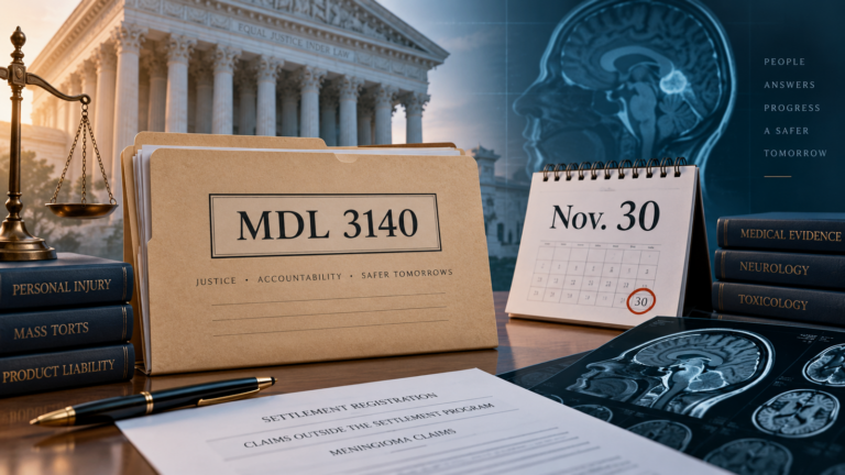 Depo-Provera November 30 Registration Deadline: What If a Meningioma Claim Falls Outside the Settlement?